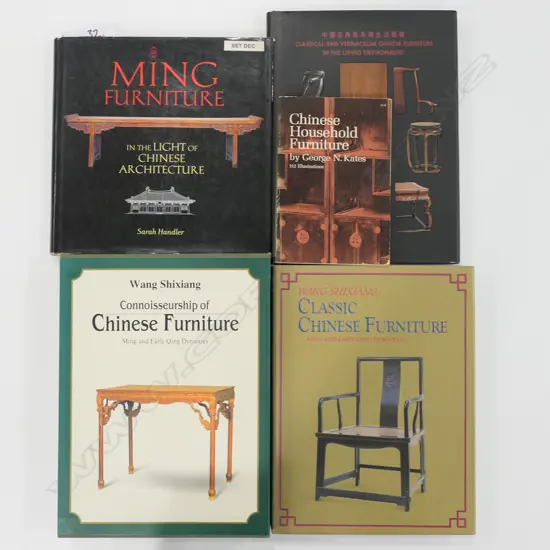 FIVE PUBLICATIONS: CHINESE FURNITURE